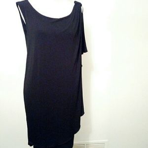 16w black dress